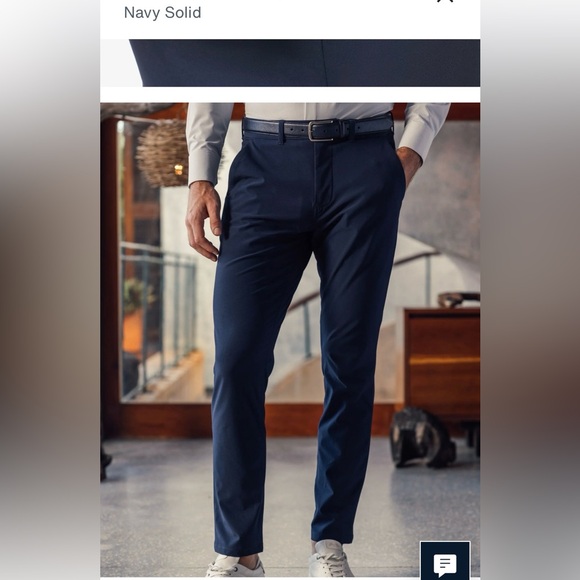 Mizzen+Main Other - Mizzen+Main Helmsman Navy Jogger Pants